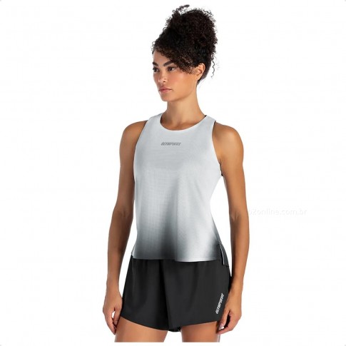 Regata Olympikus Corre Feminina Branco / Preto