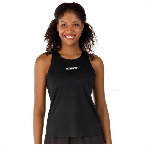 Regata Olympikus Corre Feminina Preto
