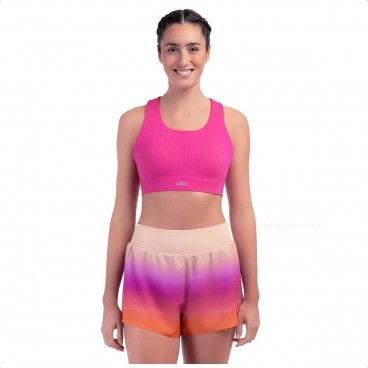 Top Olympikus Corre Alto Impacto Feminino Rosa