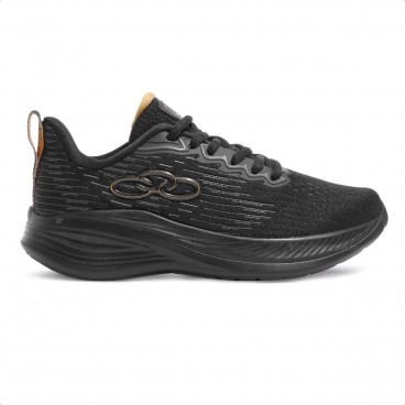 Tênis Olympikus Marte Infantil Preto / Dourado