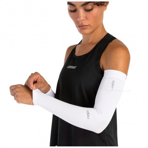 Manguito Olympikus Corre Branco