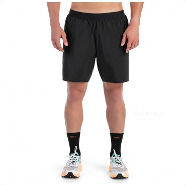 Bermuda Olympikus Corre 7 Masculina Preto