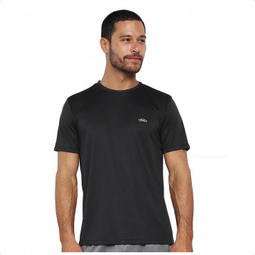 Camiseta Olympikus Essential Masculina Preto