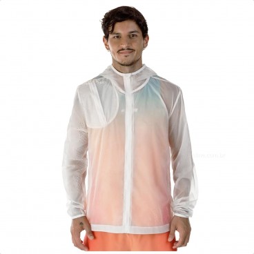 Jaqueta Olympikus Corta Vento Corre Masculina Branco