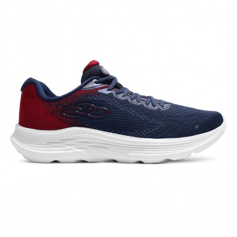 Tênis Olympikus Index 4 Masculino Marinho / Vermelho
