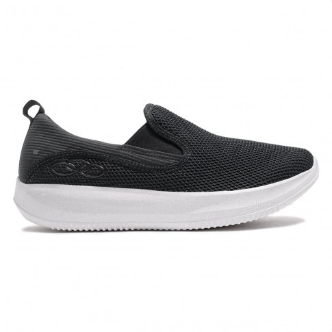 Tênis Olympikus Wellness 2 Masculino Preto / Branco