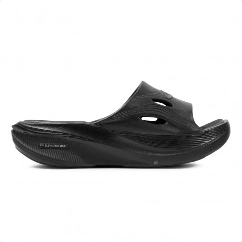 Chinelo Olympikus Pós Corre Unissex Preto / Preto