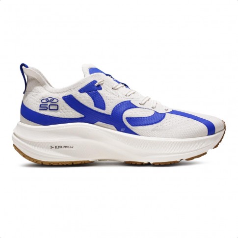 Tênis Olympikus Corre 4 - 50 Anos Unissex Branco / Azul