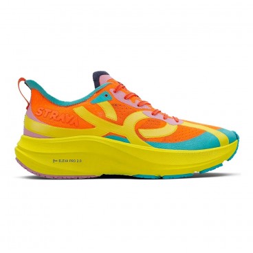 Tênis Olympikus Corre 4 Strava Unissex Laranja / Amarelo