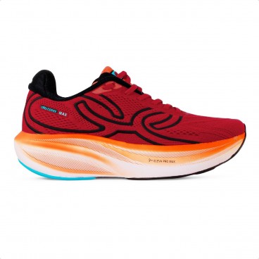 Tênis Olympikus Corre Max Unissex Vermelho / Preto