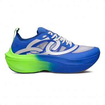 Tênis Olympikus Corre Supra 2 Unissex Azul / Verde