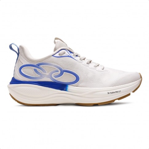 Tênis Olympikus Pride 4 Unissex Branco / Azul