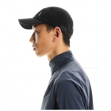 Boné On Running Lightweight Preto / Preto