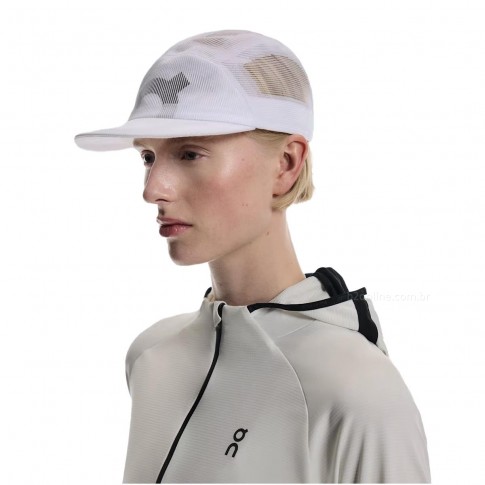 Boné On Running Specter Cap Unissex Branco