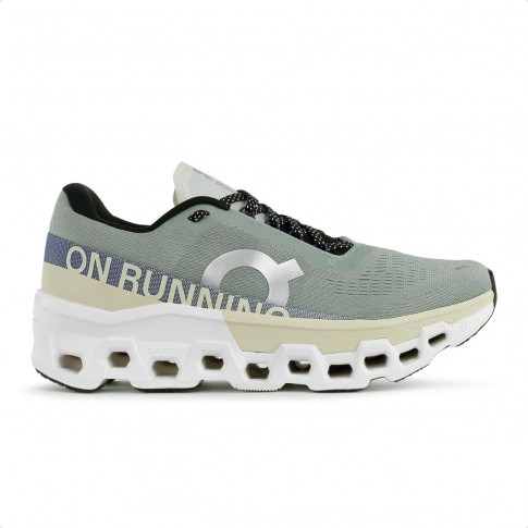 Tenis On Running Cloudmonster 2 Feminino Verde Claro