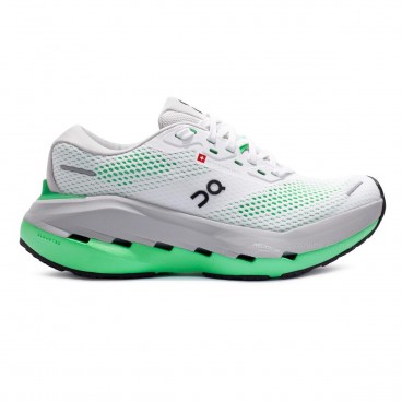 Tenis On Running Cloudrunner 3 Max Feminino Branco / Verde