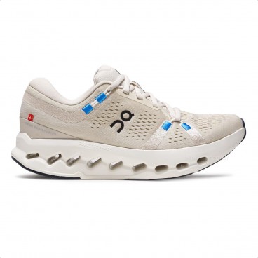 Tênis On Running Cloudsurfer 2 Feminino Bege / Azul