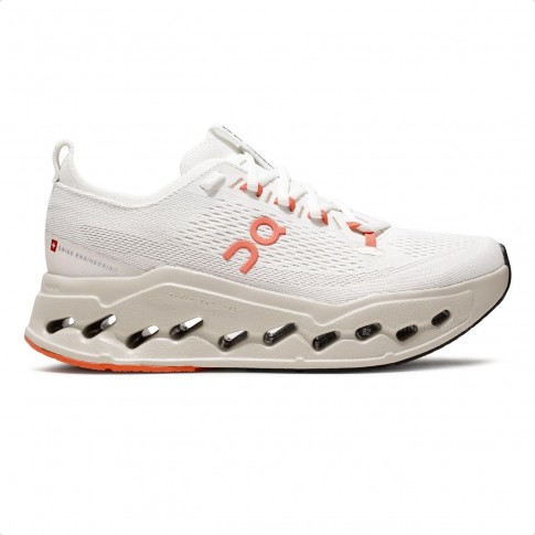 Tenis On Running Cloudsurfer Max Feminino Bege / Coral