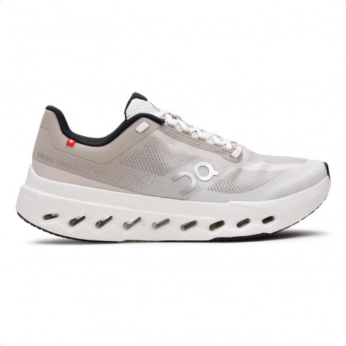 Tênis On Running Cloudsurfer Next Feminino Bege / Preto