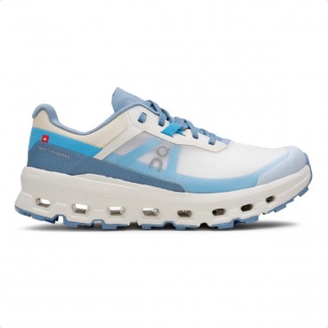 Tenis On Running Cloudvista 2 Feminino Bege / Azul Claro