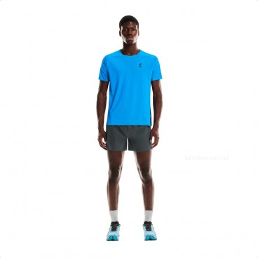 Shorts On Running 5" Performance 2 In 1 Masculino Cinza