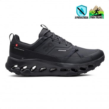 Tenis On Running Cloudhorizon Waterproof Masculino Preto / Preto