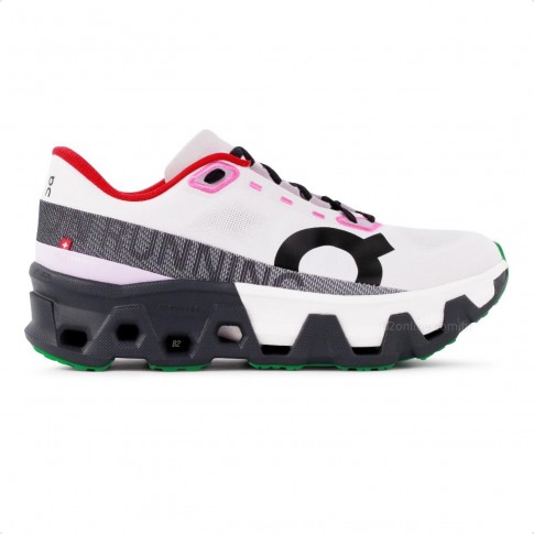 Tenis On Running Cloudmonster 2 Masculino Branco / Vermelho