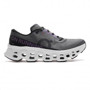 Tênis On Running Cloudmonster 3 Masculino Chumbo / Preto
