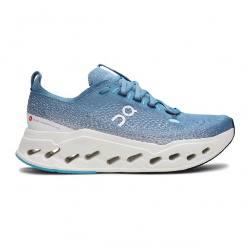 Tenis On Running Cloudsurfer Max Masculino Azul / Branco