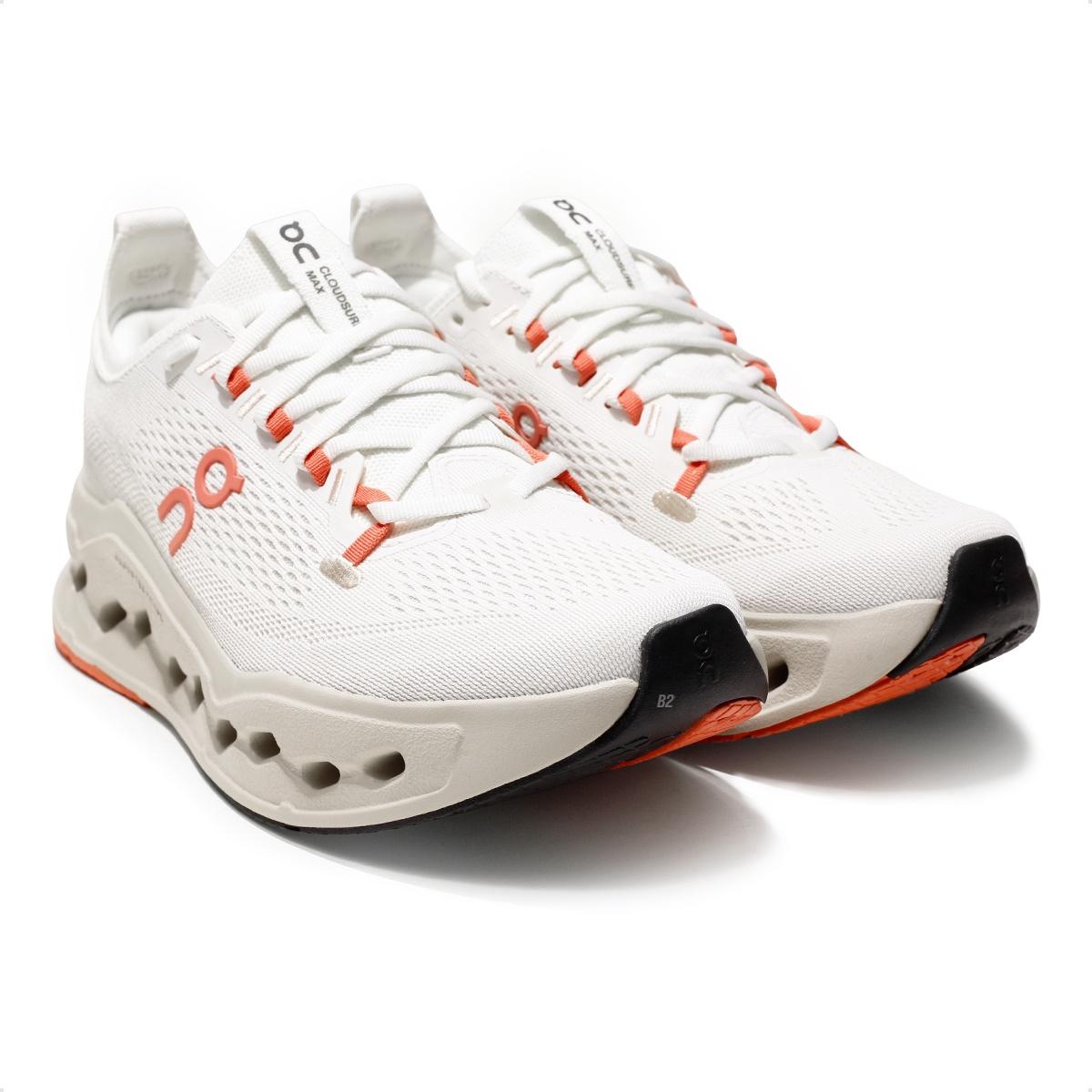 Tenis On Running Cloudsurfer Max Masculino Bege / Coral