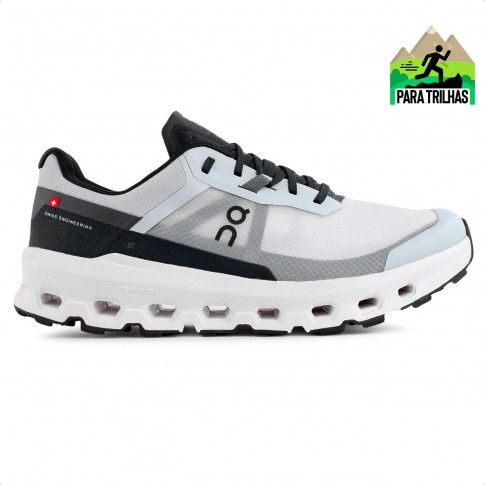 Tenis On Running Cloudvista 2 Masculino Cinza / Grafite