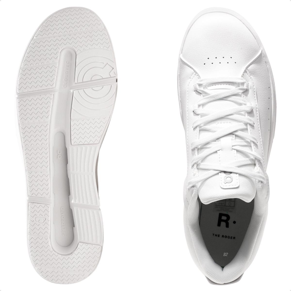 Tênis On The Roger Advantage Masculino Branco / Branco