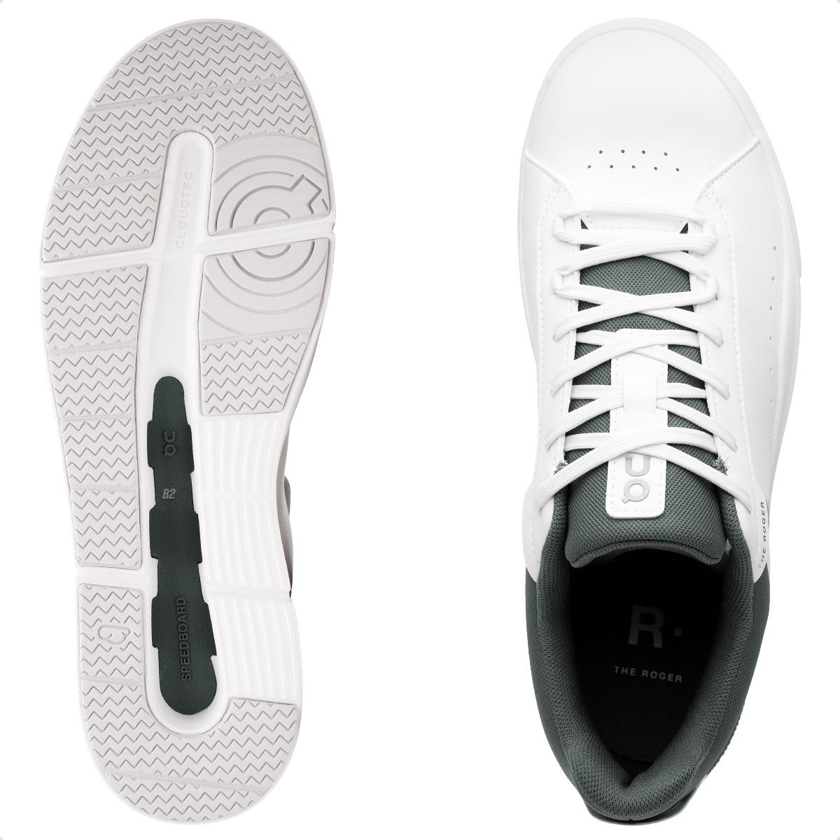 Tênis On The Roger Advantage Masculino Branco / Verde