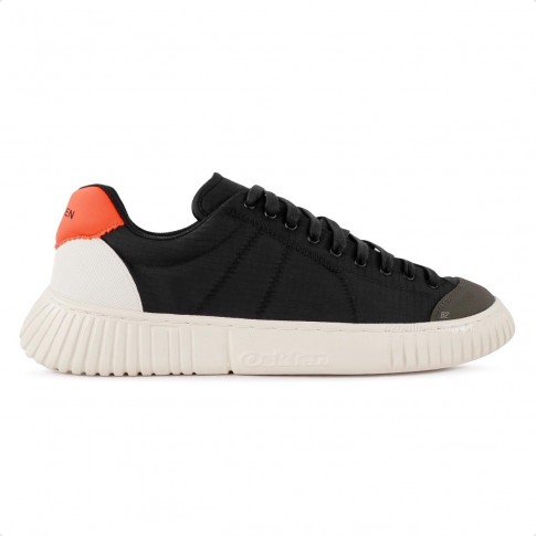 Tênis Osklen Arpx Riva Toe Cap Masculino Preto / Laranja