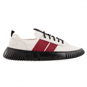 Tênis Osklen Arpx Straps Monochromatic Masculino Off White / Vermelho