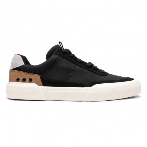 Tênis Osklen Glide Masculino Preto / Bege