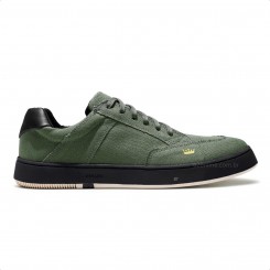 Tênis Osklen Soho Lona Black Sole Masculino Verde / Preto