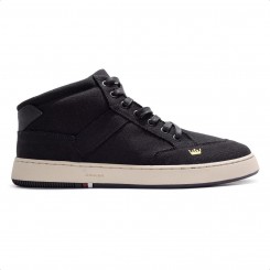 Tênis Osklen Soho Lona Lisa Cano Alto Masculino Preto
