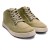 Tênis Osklen Soho Lona Lisa Cano Alto Masculino verde / bege
