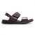 Sandália Pegada Wave Masculina Marrom Escuro