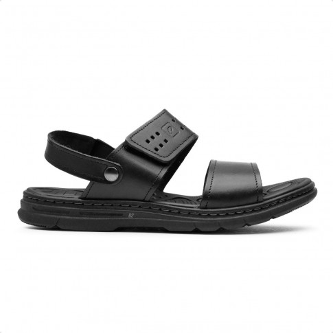 Sandália Pegada Wave Masculina Preto