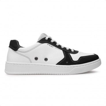 Sapatênis Pegada Small Casual Masculino Branco / Preto
