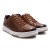 Sapatênis Pegada Trace Casual Masculino Marrom