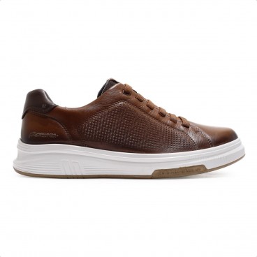 Sapatênis Pegada Trace Casual Masculino Marrom