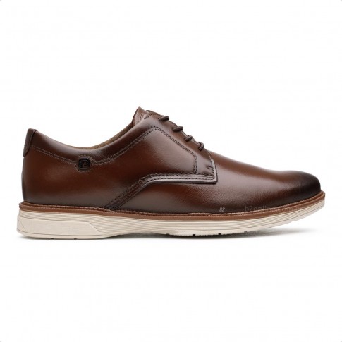Sapato Pegada Cardiff Casual Masculino Marrom