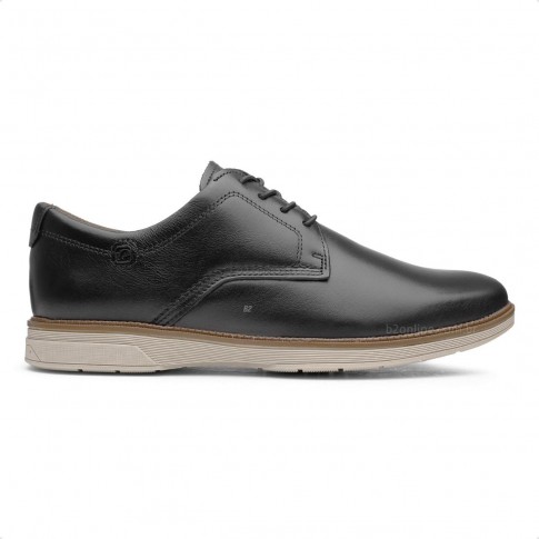 Sapato Pegada Cardiff Casual Masculino Preto