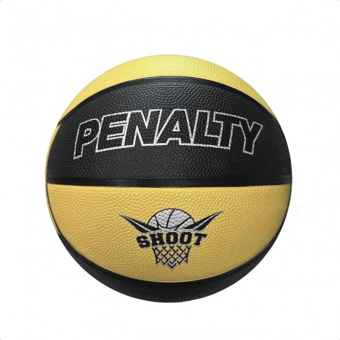 Bola Penalty Basquete Shoot XXIV Amarelo / Preto