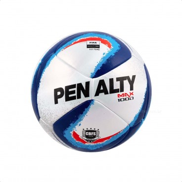 Bola Penalty Futsal Max 1000 XXIV Branco / Azul
