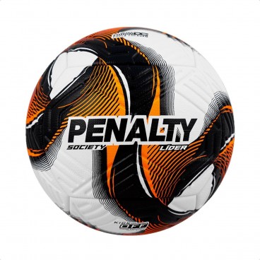 Bola Penalty Society Lider XXV Branco / Laranja