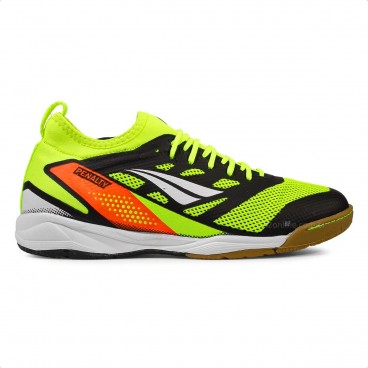 Chuteira Futsal Penalty Max 500 Locker Y-3 Unissex Verde / Preto